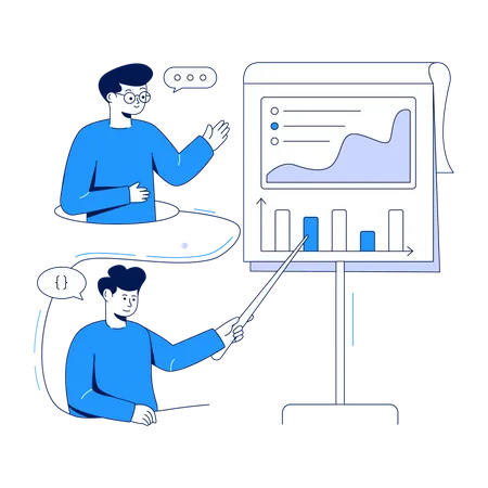Análise de dados de vendas  Ilustração