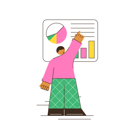 Análise de dados  Ilustração