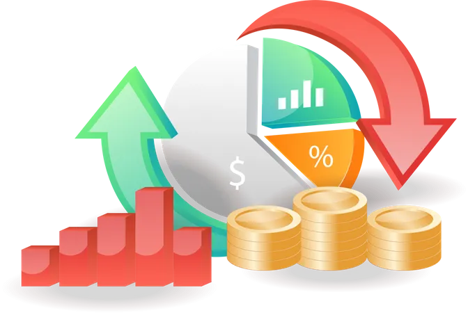 Análise de carteira de investimentos  Ilustração