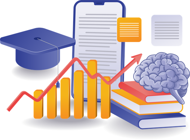 Análise do mundo da educação escolar  Ilustração