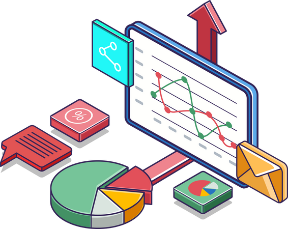 Analise financeira  Ilustração