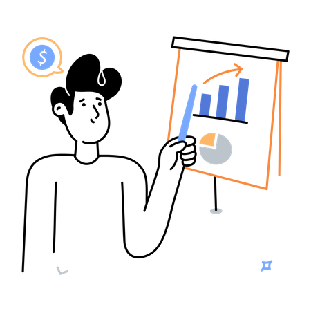 Analise financeira  Ilustração