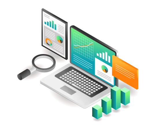 Análisis de datos  Illustration