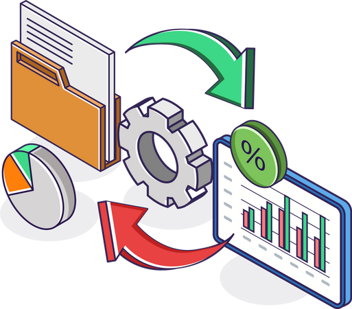 Análisis de datos de correo electrónico  Ilustración