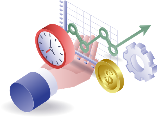 El tiempo en el análisis de datos de desarrollo empresarial está a nuestro alcance  Ilustración