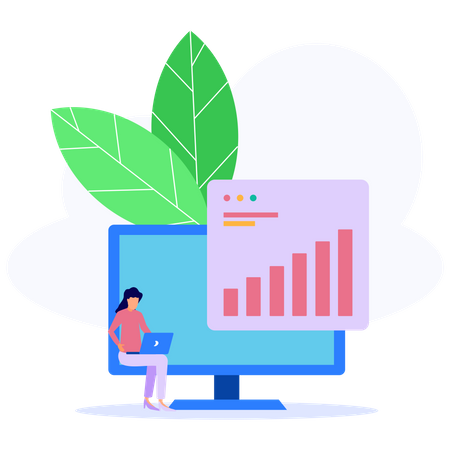 Análisis de datos de inicio  Ilustración