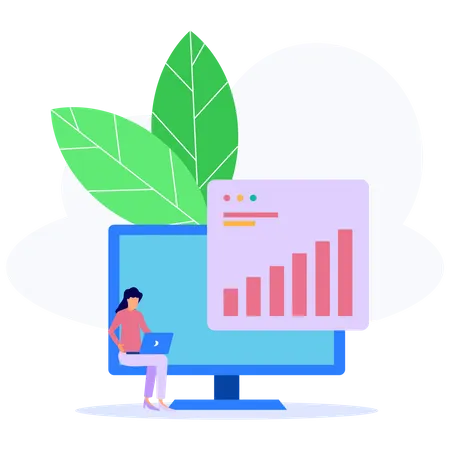 Análisis de datos de inicio  Ilustración