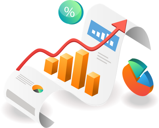 Análisis de datos de inversión  Ilustración