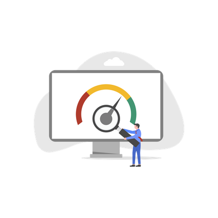 Análisis de datos de investigación de mercado  Ilustración