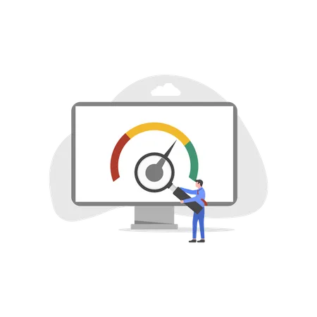 Análisis de datos de investigación de mercado  Ilustración