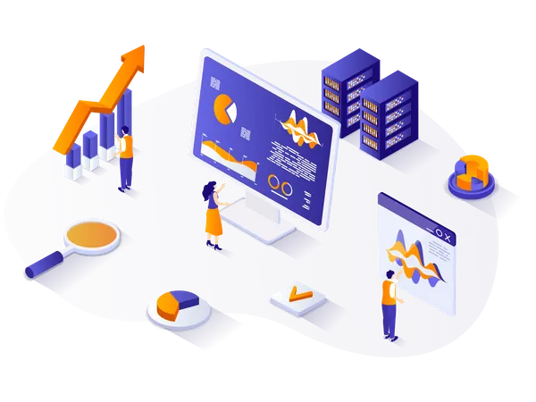 Análisis de datos de opinión de clientes.  Ilustración