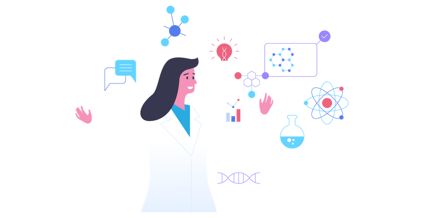 Análisis de datos de salud  Illustration