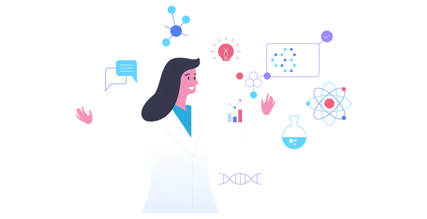 Análisis de datos de salud  Illustration