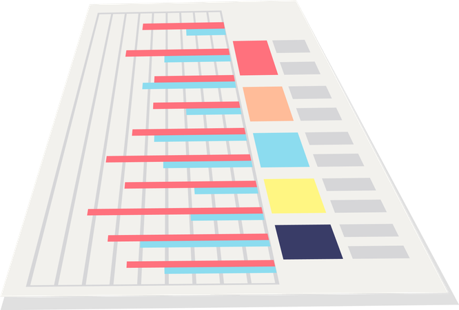 Análisis de datos comerciales  Ilustración