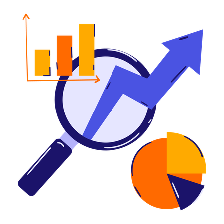 Análisis de datos comerciales  Ilustración