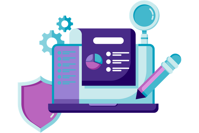 Análisis de datos comerciales  Ilustración