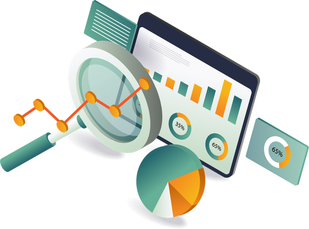 Análisis de datos en línea  Ilustración