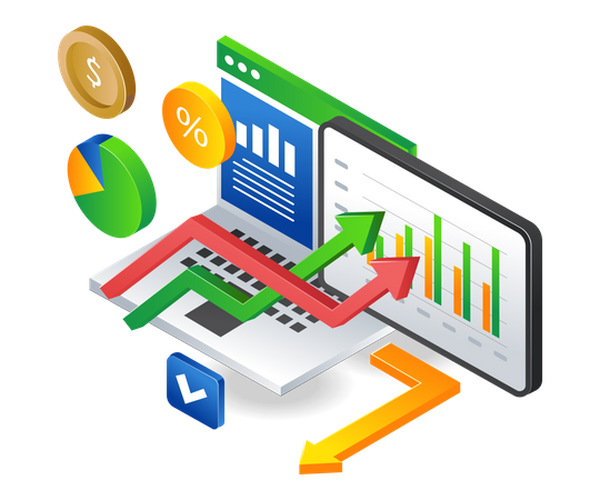 Inicio del análisis de datos informáticos  Ilustración