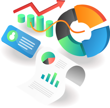 Inversión en análisis de datos  Ilustración