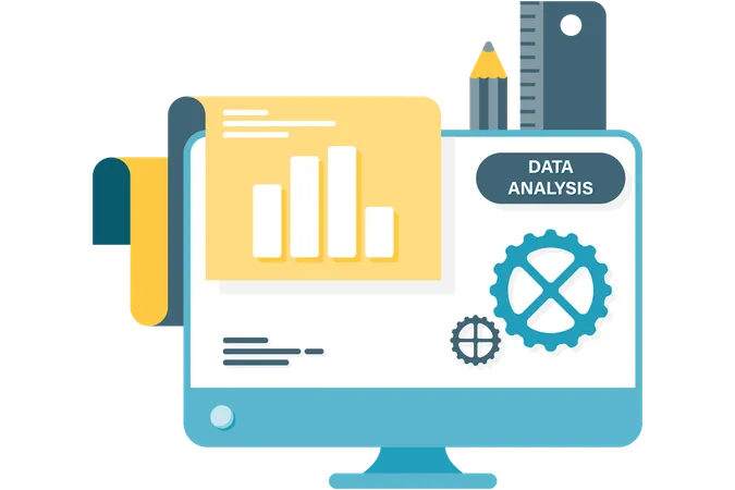 Análisis de datos operativos  Ilustración