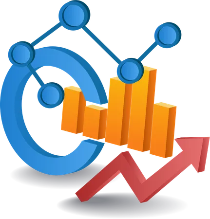 Análisis de desarrollo empresarial  Ilustración