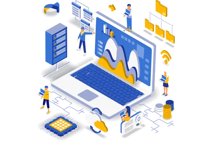 Análisis de grandes datos  Ilustración