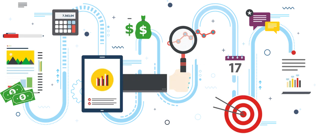 Análisis de inversiones financieras  Ilustración