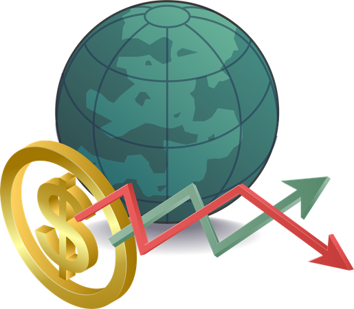 Análisis del dólar como moneda mundial  Ilustración