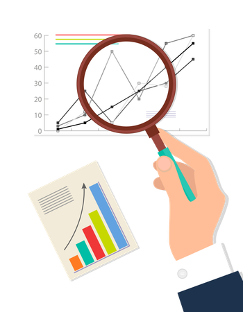 Análisis de procesos de búsqueda  Illustration