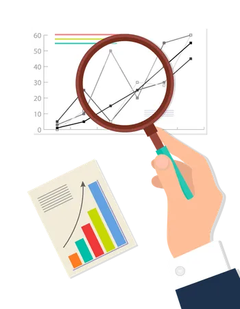 Análisis de procesos de búsqueda  Illustration