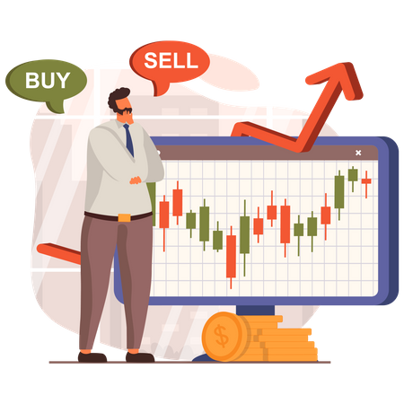 Análisis del mercado de valores  Ilustración