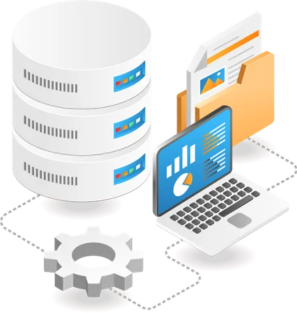 Análisis del servidor de base de datos  Ilustración