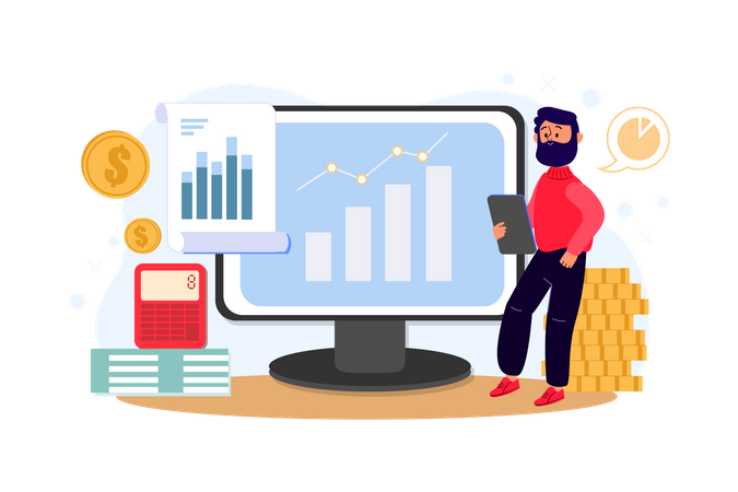 Análisis financiero  Ilustración