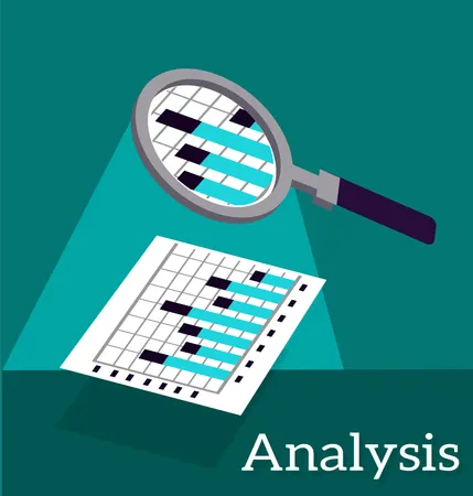 Análisis de datos e infografías  Ilustración