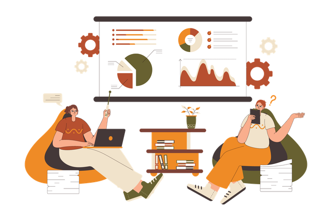 Analista de datos: toma de decisiones Análisis de datos  Ilustración