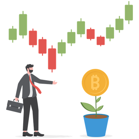 Analyse du marché boursier  Illustration