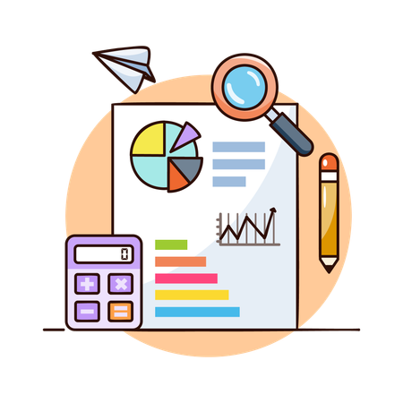 Analyse commerciale  Illustration