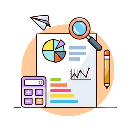 Analyse commerciale  Illustration