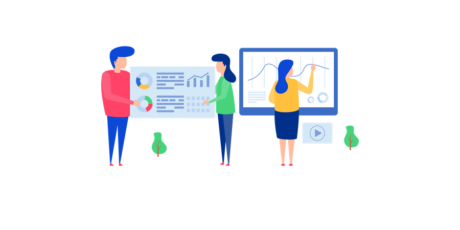 Analyse commerciale  Illustration