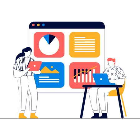 Analyse commerciale  Illustration