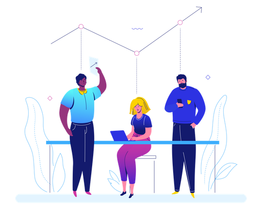 Analyse commerciale  Illustration