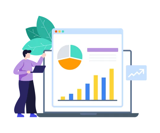 Analyse commerciale  Illustration