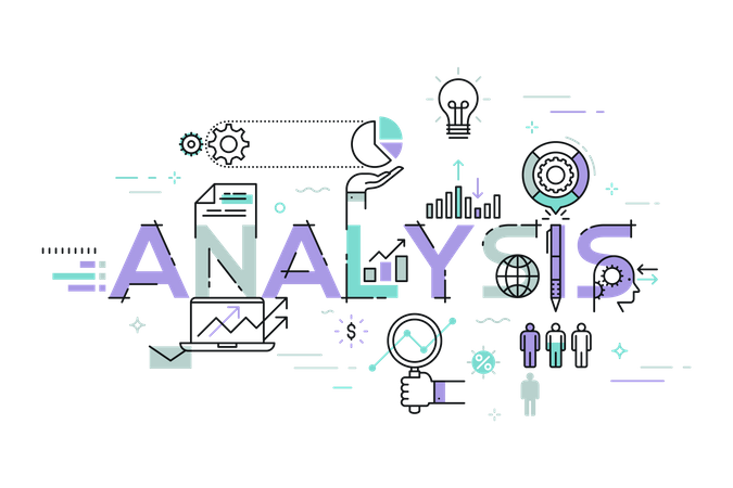 Analyse commerciale  Illustration