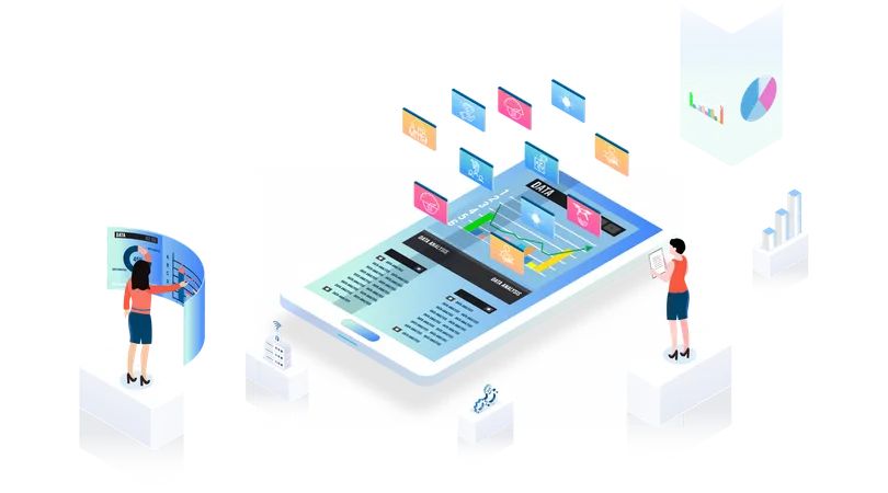 Analyse commerciale  Illustration