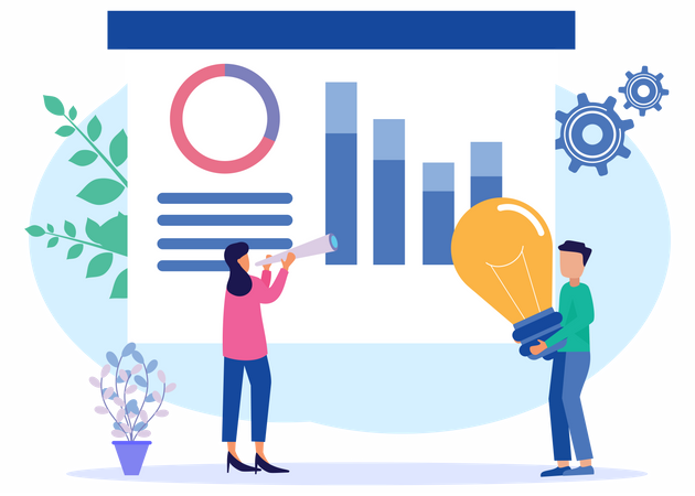 Analyse commerciale  Illustration