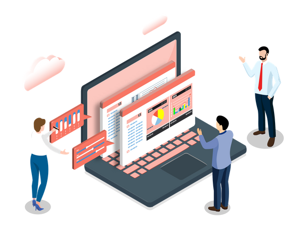 Analyse commerciale  Illustration