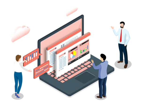 Analyse commerciale  Illustration