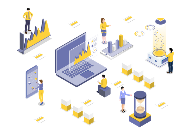 Analyse commerciale  Illustration