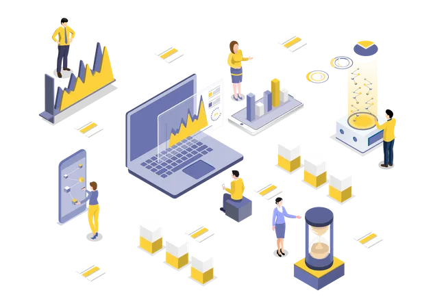 Analyse commerciale  Illustration