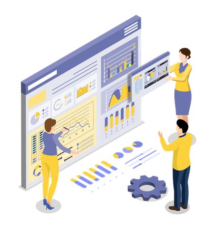 Analyse commerciale  Illustration